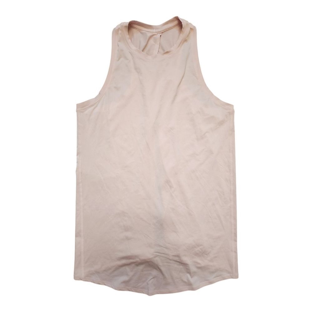 EUC Lululemon All Tied Up Open Back Tank Maybe Extra Small XS Pink Yoga Stretch - Picture 1 of 5